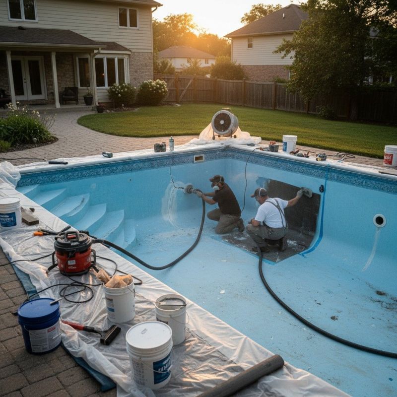 Local Fiberglass Swimming Pool Removal pros at work